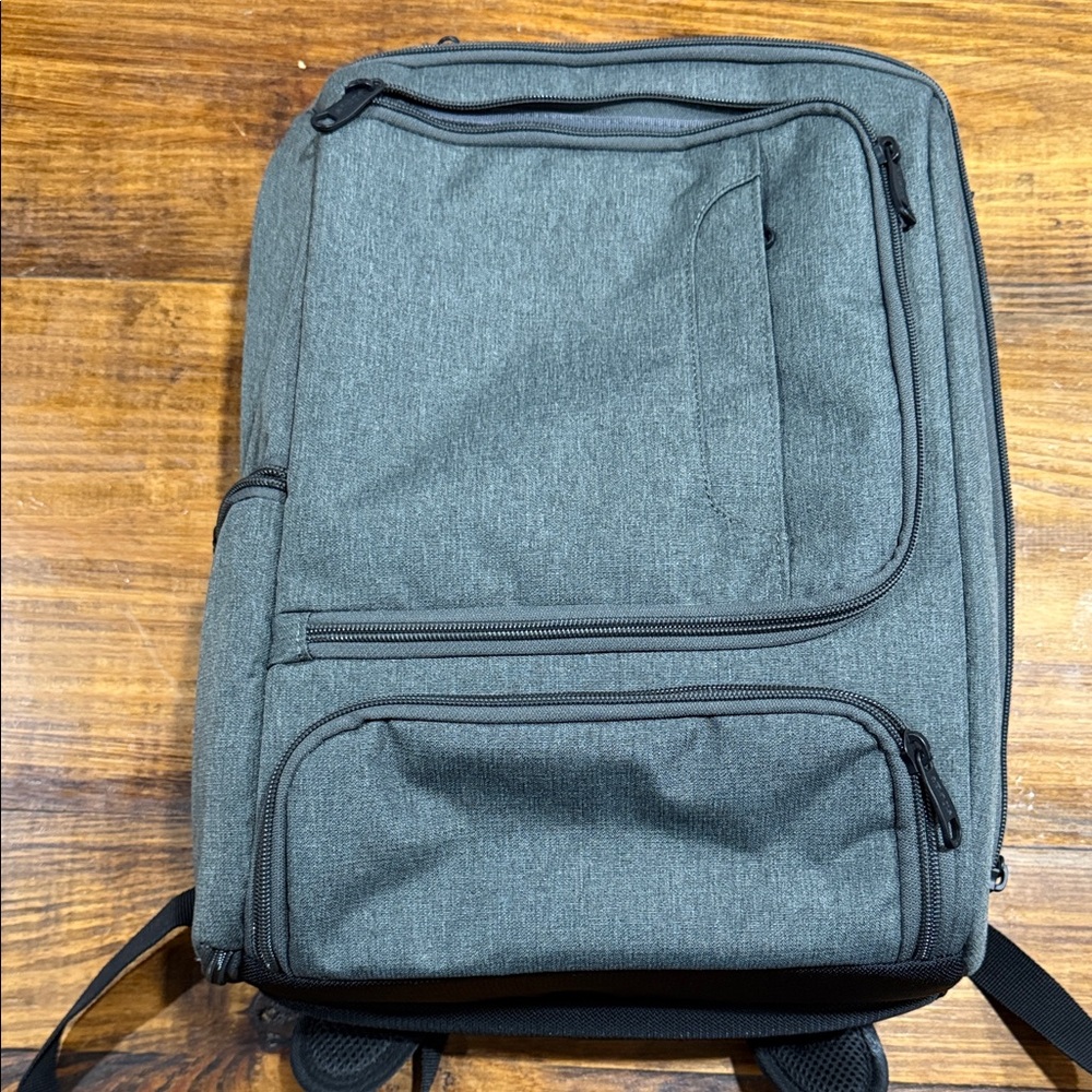 Men's Charcoal Backpack